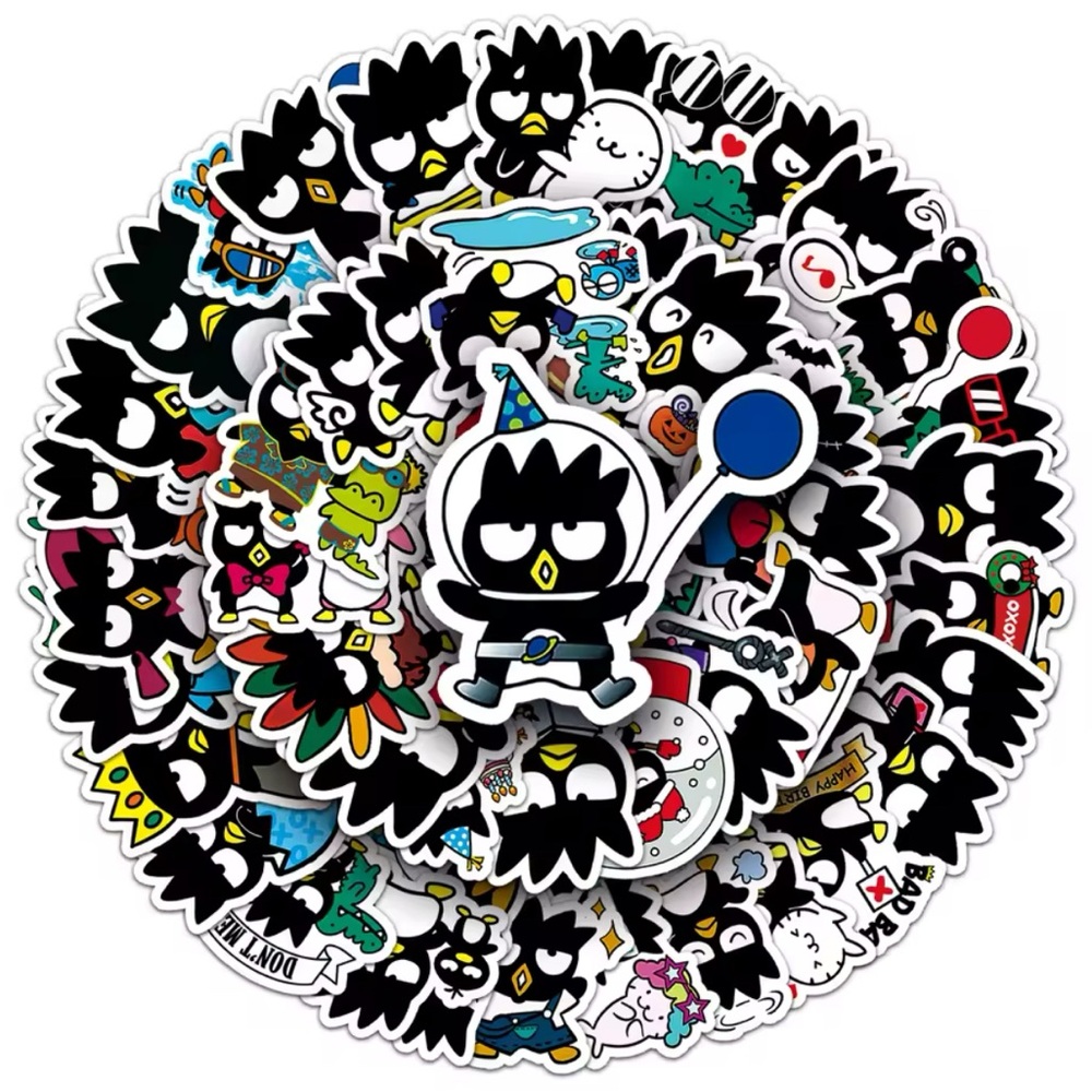 Sanrio Badtz Maru Waterproof Vinyl Sticker Packs